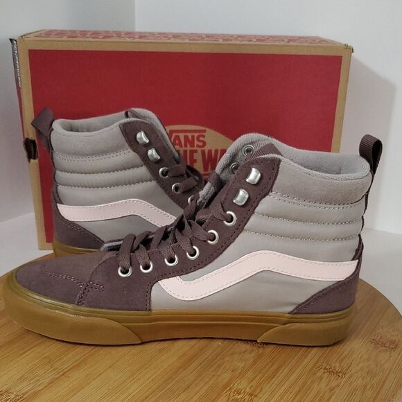Vans Filmore Hi Vansguard Suede/Nylon Brown/Gum Women's Size 7.5 NIB - Picture 6 of 10